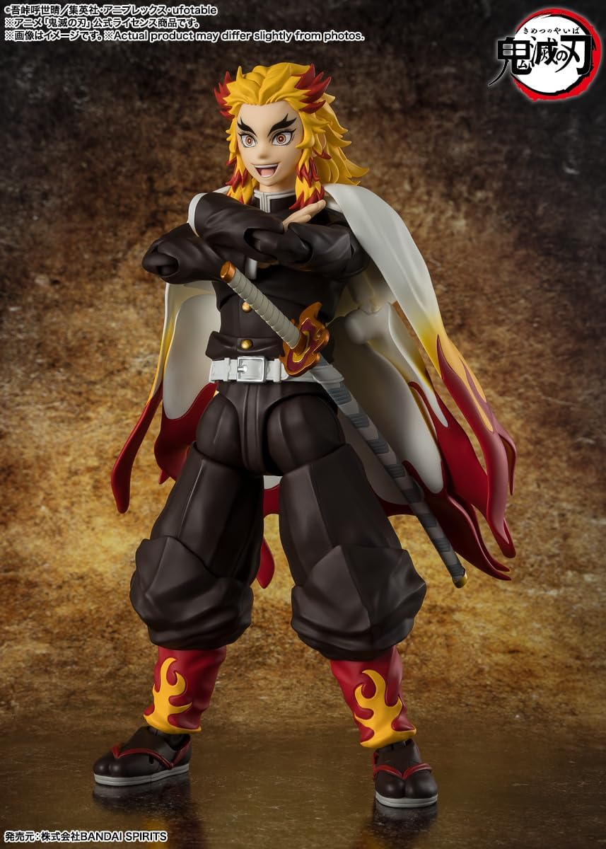 TAMASHII NATIONS S.H. Figuarts Devil Blade Anjuro Purgatori, 150 mm, PVC und ABS, vorlackierte Actionfigur