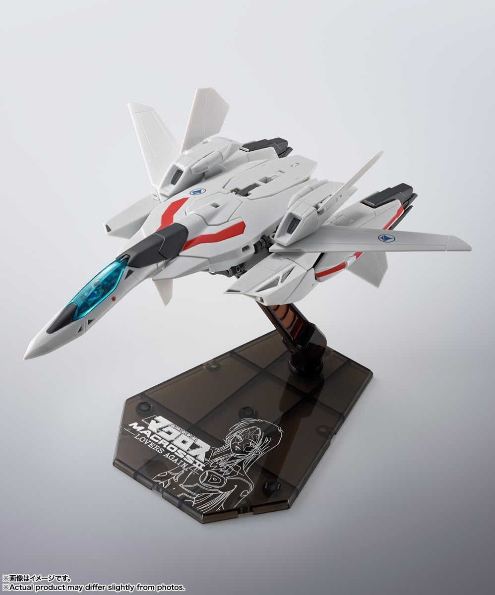 TAMASHII NATIONS HI-Metal R Macross II Lovers Again VF-2SS Valkyrie II + SAP (Sylvie Gina Machine) Lovers Again, ca. 6,3 Zoll (160 mm), PVC & ABS & Die Cast Painted Action Figur