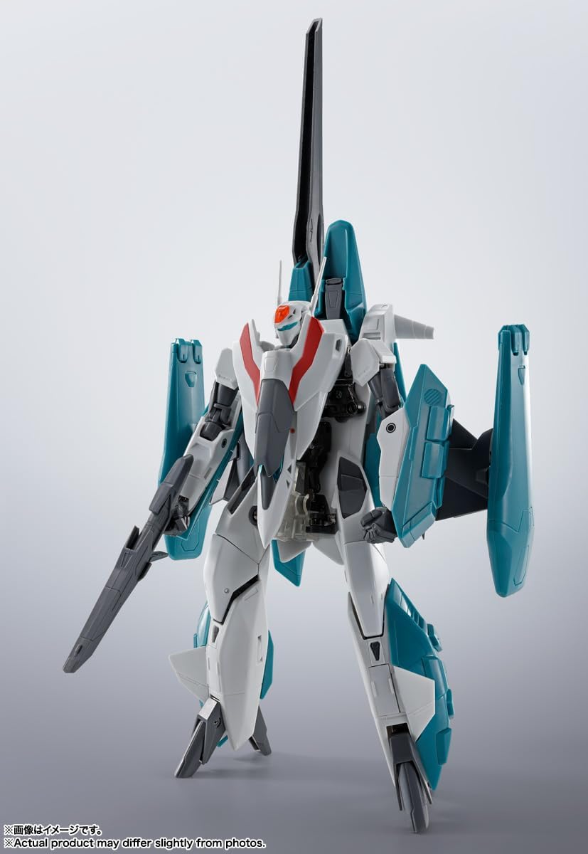 TAMASHII NATIONS HI-Metal R Macross II Lovers Again VF-2SS Valkyrie II + SAP (Sylvie Gina Machine) Lovers Again, ca. 6,3 Zoll (160 mm), PVC & ABS & Die Cast Painted Action Figur