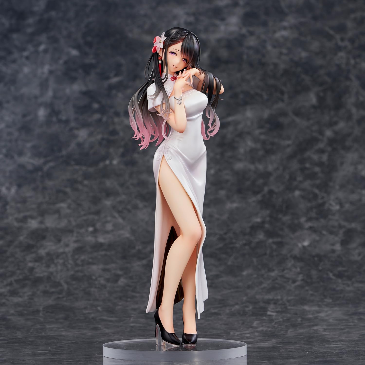 Mai Okuma Illustration "Healing White China Oney" Non-scale, PVC & ABS, Painted Finished Figure