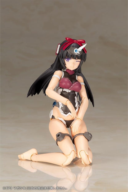 Kotobukiya Frame Arms Girl P3 Magatsuki Kunoichi Ver., Gesamthöhe: ca.5,9 Zoll (150 mm), Maßstabsfrei, lackiertes montiertes Kunststoffmodell