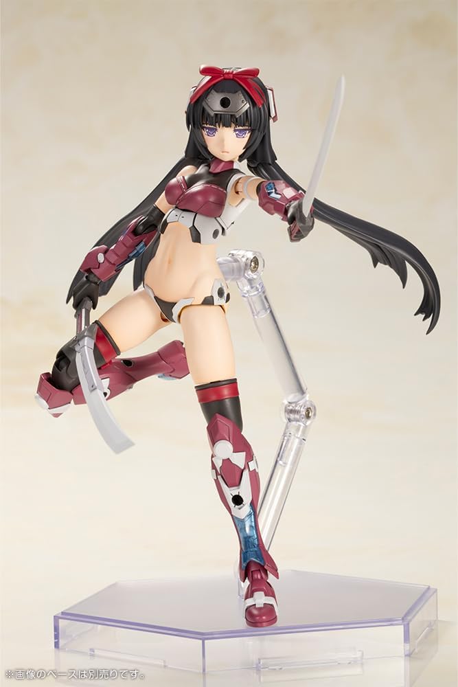 Kotobukiya Frame Arms Girl P3 Magatsuki Kunoichi Ver., Gesamthöhe: ca.5,9 Zoll (150 mm), Maßstabsfrei, lackiertes montiertes Kunststoffmodell