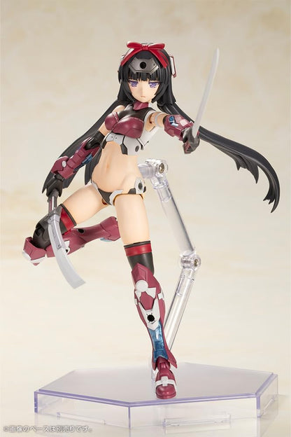 Kotobukiya Frame Arms Girl P3 Magatsuki Kunoichi Ver., Gesamthöhe: ca.5,9 Zoll (150 mm), Maßstabsfrei, lackiertes montiertes Kunststoffmodell