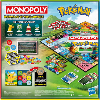 Monopoly Pokémon Edition Brettspiel - Deutsch Fassung