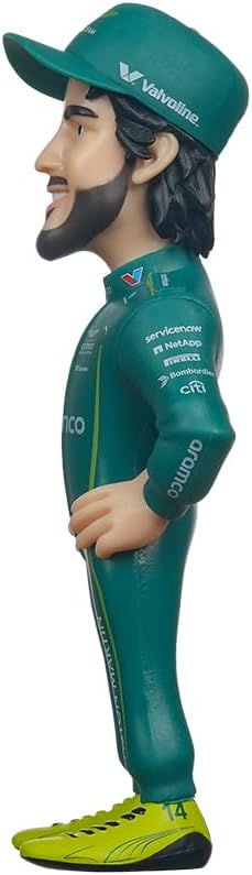 MINIX - Sports #107 - Aston Martin - Fernando Alonso - Sammelfigur 12 cm