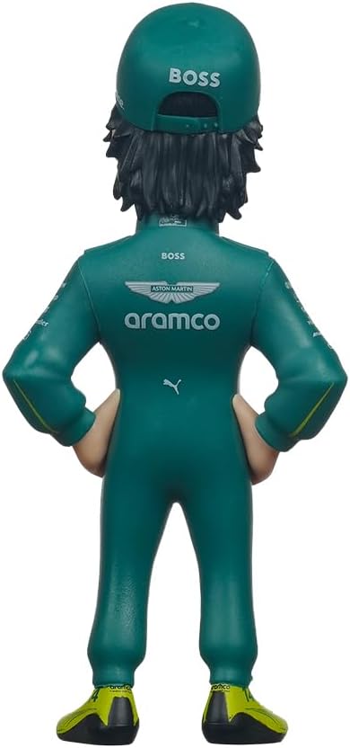 MINIX - Sports #107 - Aston Martin - Fernando Alonso - Sammelfigur 12 cm