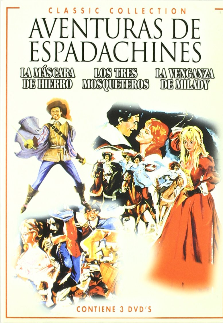 Aventuras De Espadachines (La Mascara De Hierro, Los Tres Mosqueteros, La Venganza De Milady) (3 Dvd) - (Italian Import)