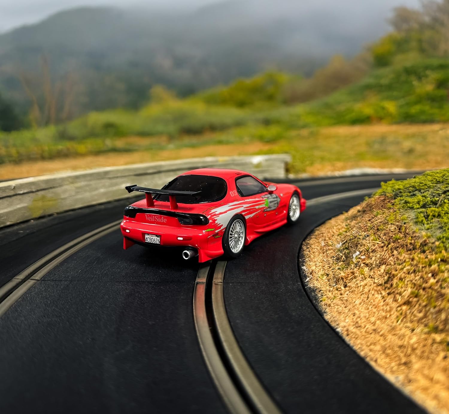 Scalextric C4592 The Fast And The Furious - Mazda RX7 - Dom Turetto