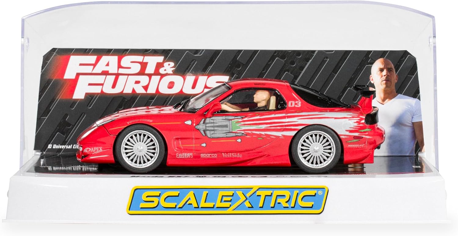 Scalextric C4592 The Fast And The Furious - Mazda RX7 - Dom Turetto