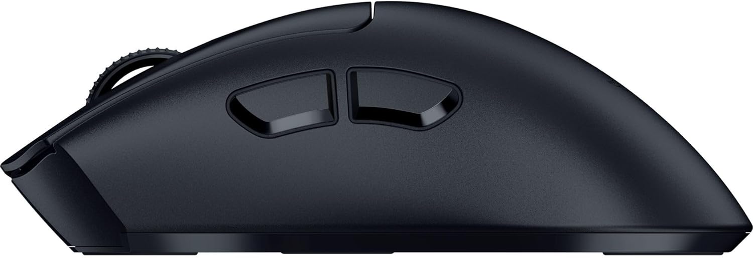 Razer DeathAdder V4 Pro - Ultra-lightweight Wireless Ergonomic Esports Mouse - 56g - 2,4 Ghz Hyperspeed - Focus Pro 45K Sensor - 8K Hz Polling - Optical Switches Gen-4 - PC/Mac | Black