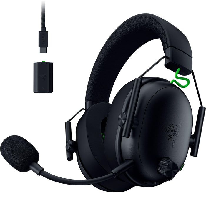 Razer BlackShark V3 XBOX S|X - Wireless esports headset - TriForce 50mm Driver - Detachable Wideband Mic - HyperSpeed 2,4 GHz & Bluetooth - Surround Sound - Xbox/PC | Black
