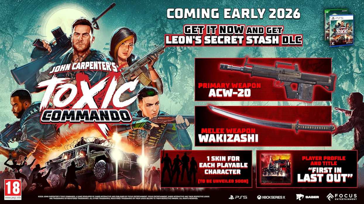 John Carpenter’s Toxic Commando (Playstation 5