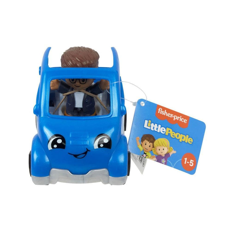 Fisher Price Little People Blue Electric Car