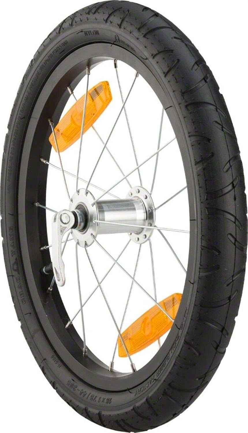 Burley Alu QR Draisienne Mixte, Noir, 40,6 cm (16"