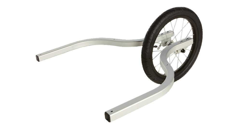 Burley (2010-2012 Cub Trailer Jogger Conversion Kit, Silver