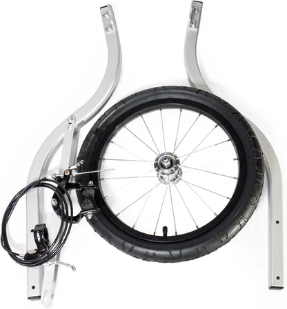 Burley (2010-2012 Cub Trailer Jogger Conversion Kit, Silver