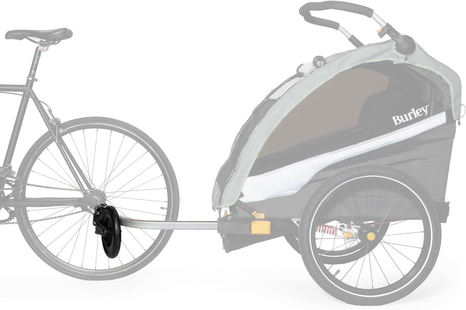 Burley Stroller Kit One Wheel Trailer - Black