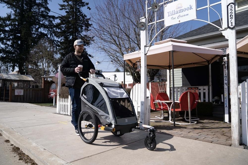 Burley Stroller Kit One Wheel Trailer - Black