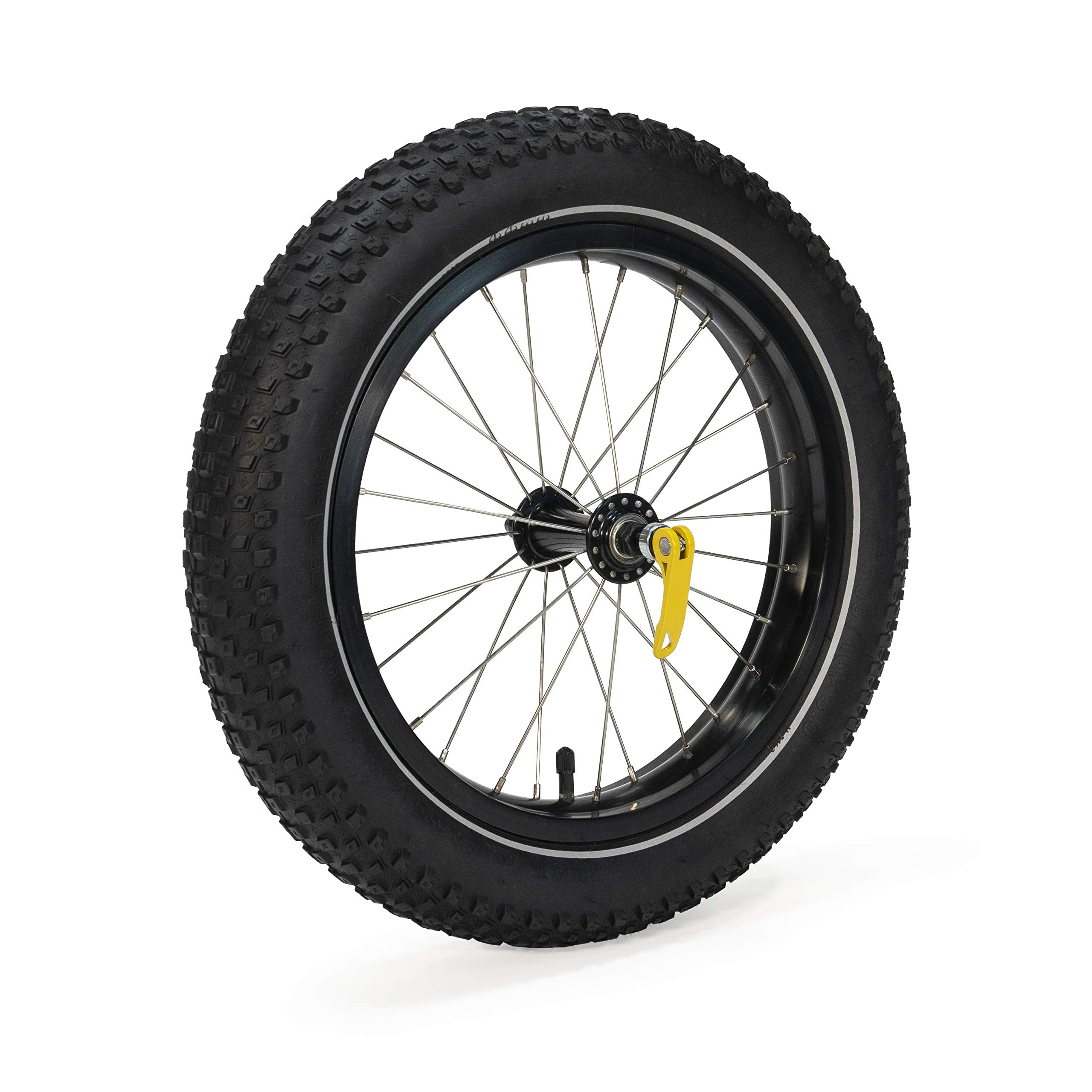 Burley Coho 16+ Wheel Kit, Black, 16 x 3 inch