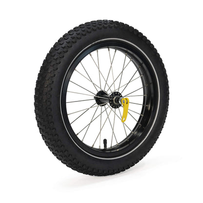 Burley Coho 16+ Wheel Kit, Black, 16 x 3 inch