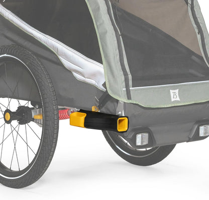 Burley D'lite/Cub X Quick Receiver Replacement Kit, Black, Right Side