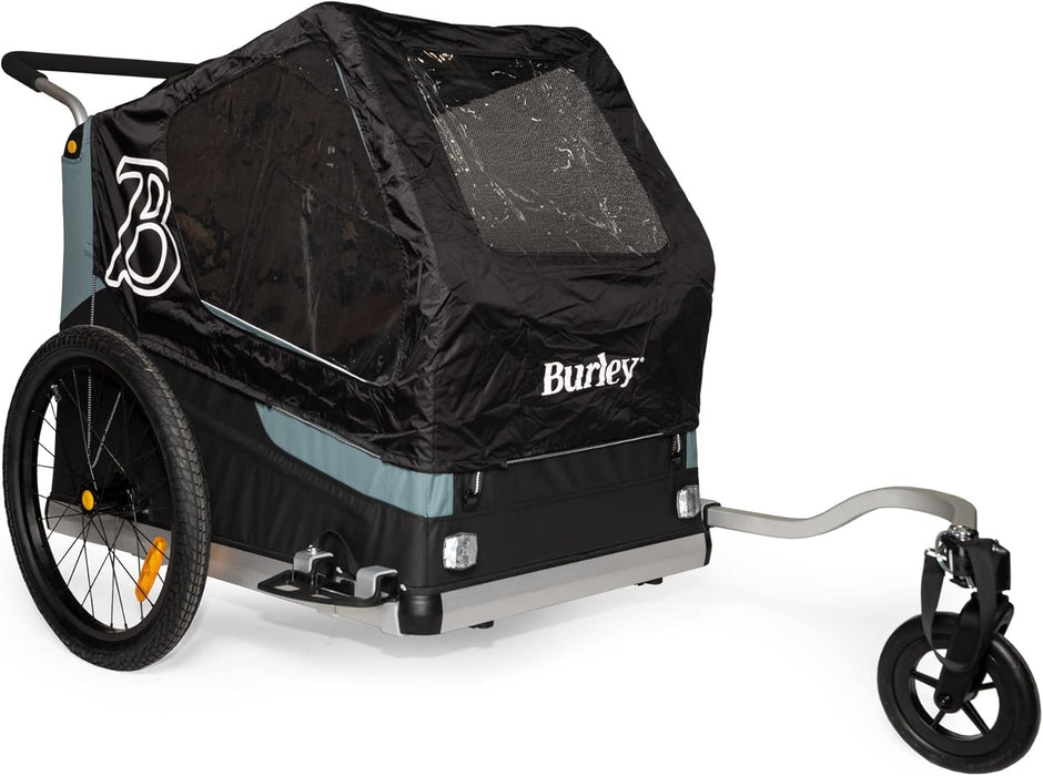 Burley Bark Ranger Pet Trailer Rain Cover with Reflective Accents