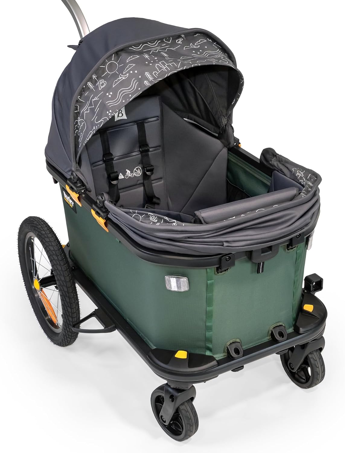 Burley Hopper Seat Insert and Sunshade Kit