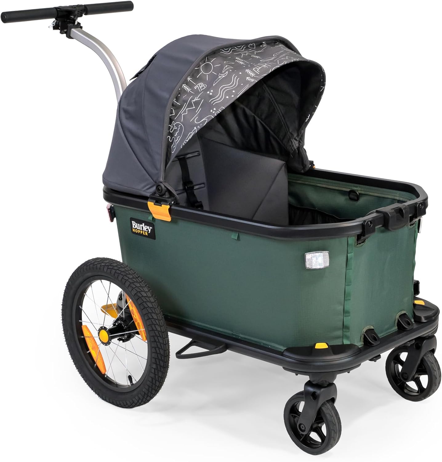 Burley Hopper Seat Insert and Sunshade Kit
