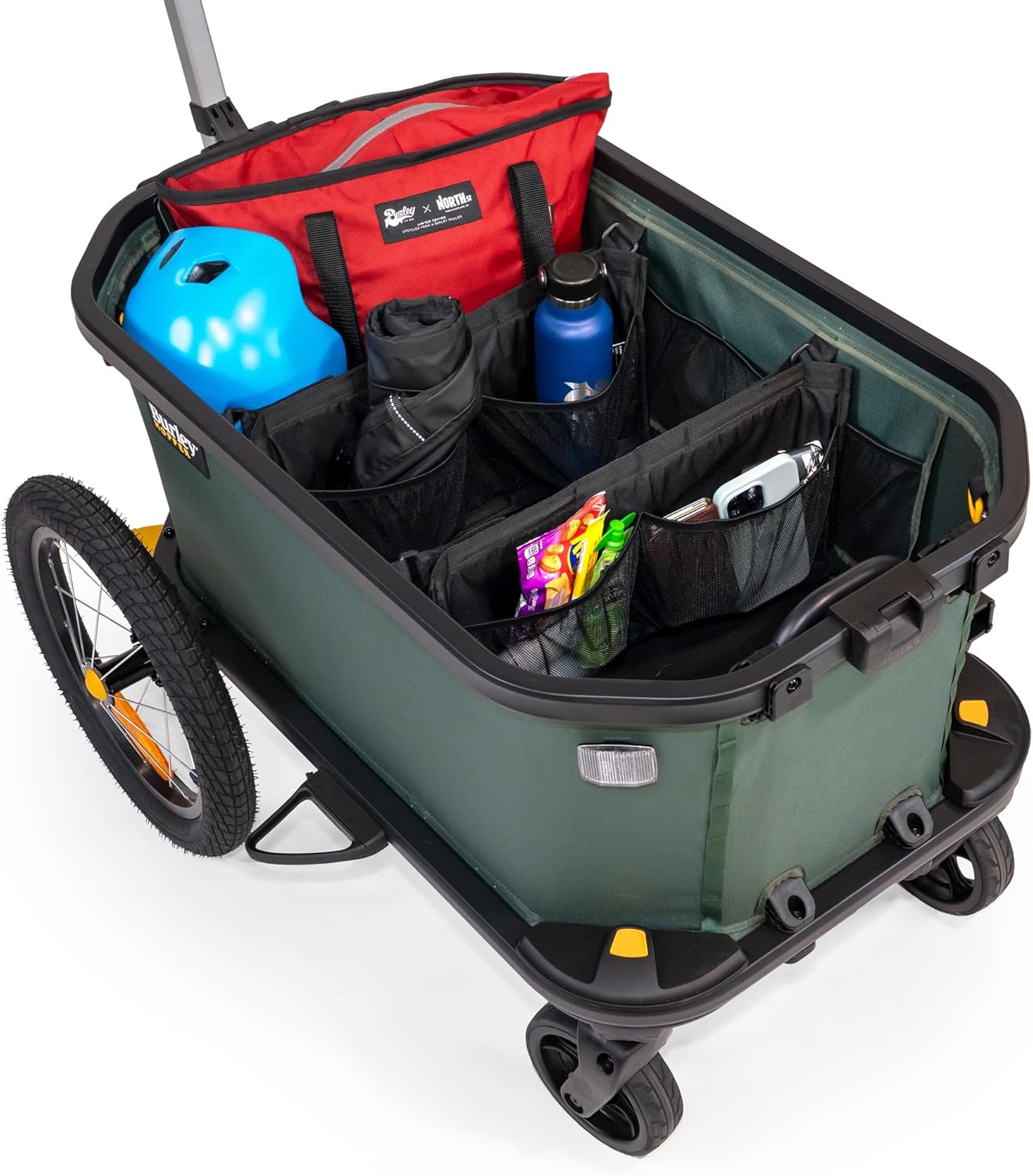 Burley Hopper Interior Organizer Kit, Black