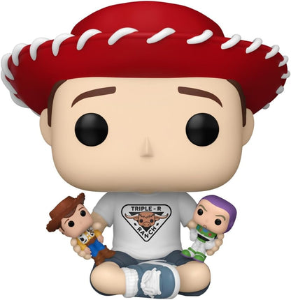 Funko Pop! Disney: Toy Story 30th - Andy Davis - Collectable Vinyl Figure - Gift Idea - Official Merchandise - Toys for Kids & Adults - Movies Fans - Model Figure for Collectors and Display