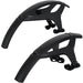 ZEFAL Deflector M65 Front and Rear Mountain Bike Mudguard Set, Black, 26" / 27.5" / 650B / 28" / 29"