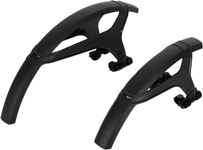 ZEFAL Deflector M65 Front and Rear Mountain Bike Mudguard Set, Black, 26" / 27.5" / 650B / 28" / 29"