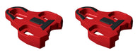 Velox Look Keo Pedal Cleats, Red 9° Float