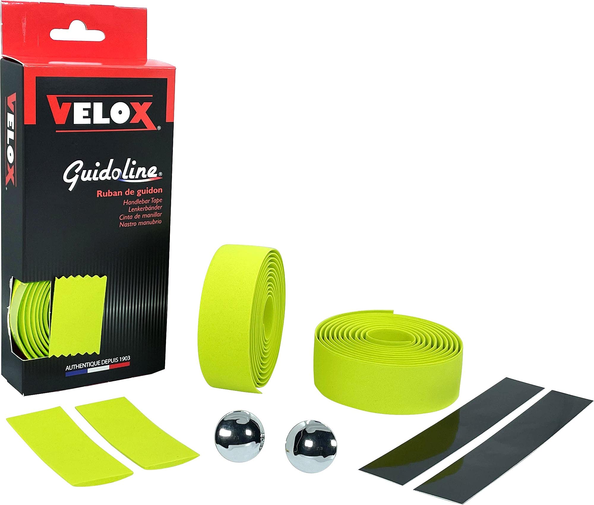 Velox Maxi Cork Handlebar Tape, One Size, Acid