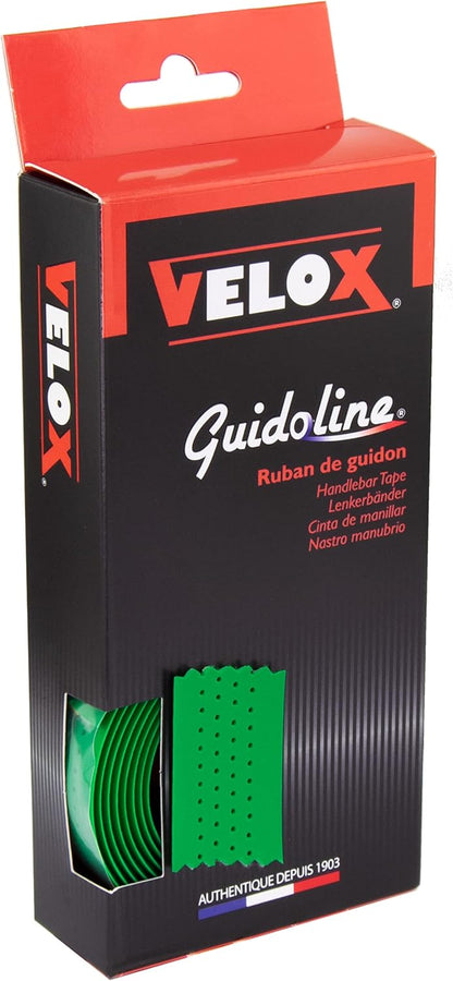 Velox Soft Grip Cork Handlebar Tape, Green, One Size