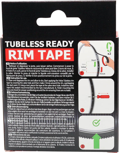 Velox Jantex Tubeless Rim Tape, Black