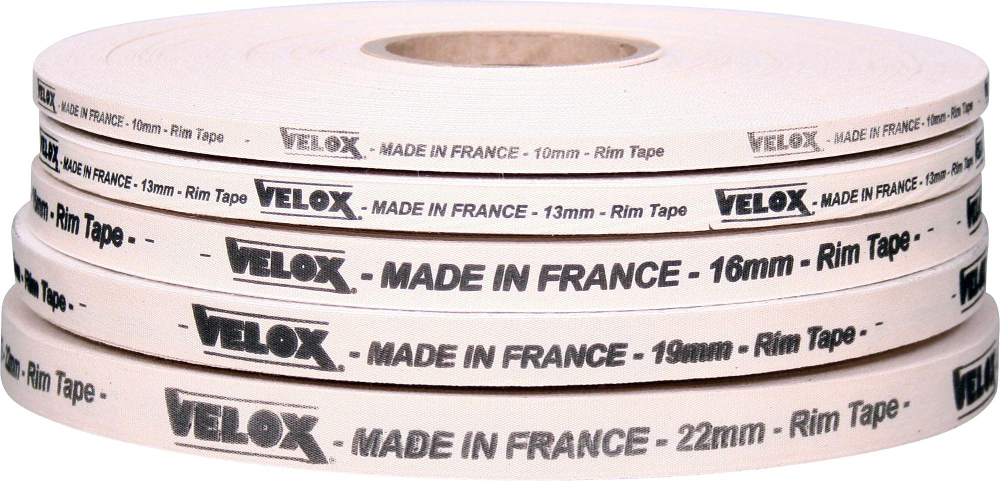 Velox Deluxe Cotton Rim Tape, 22mm (100 Meter Roll), White