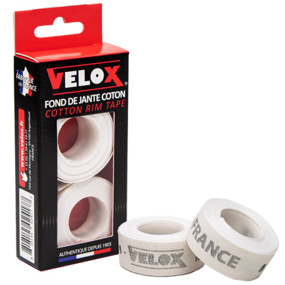 Velox Jante Cotton Tape 16mm Cotton Rim Tape - White