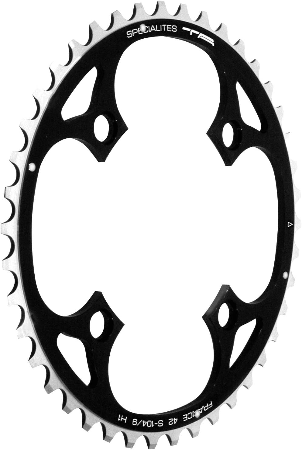 TA Specialites Unisex's Chinook 8/9 Speed Outer Chainring