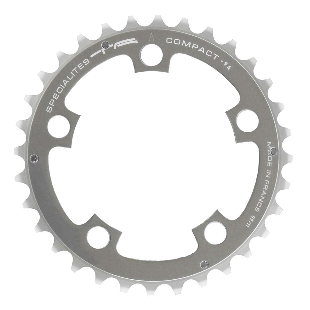 TA Specialities Compact Speed Chainring, Silver