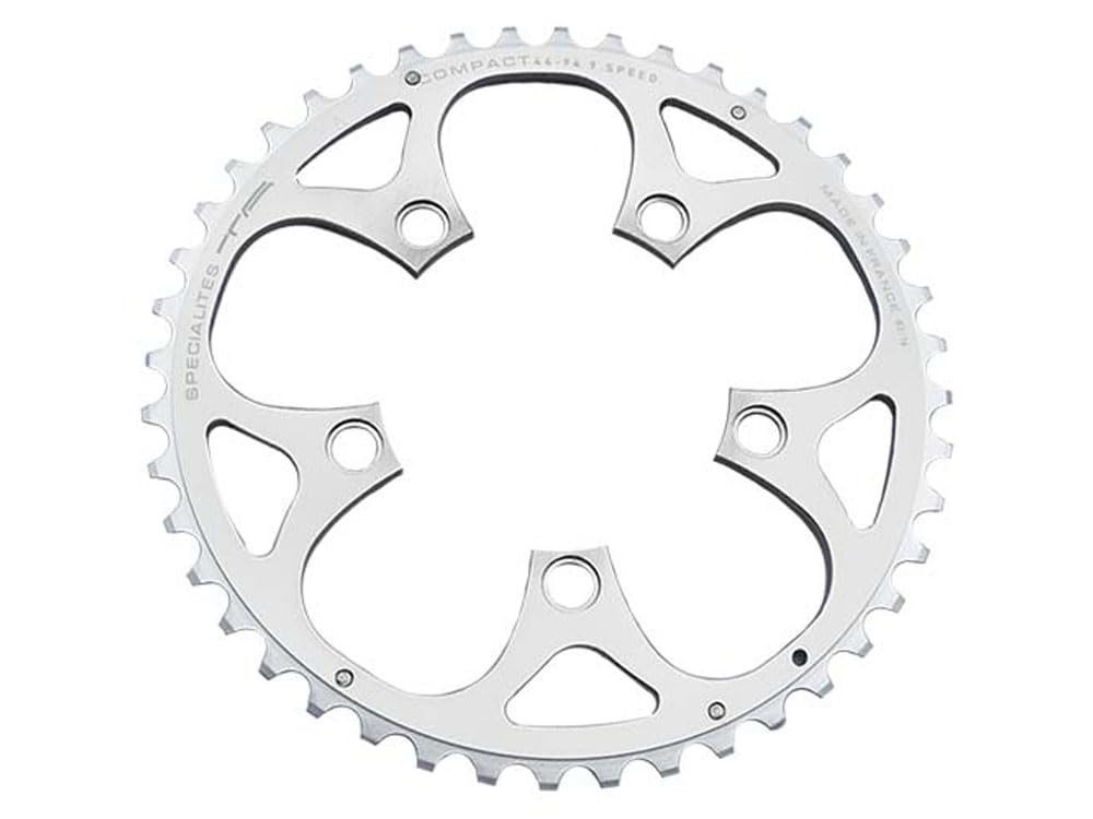 TA Specialities Compact Speed Chainring, Silver