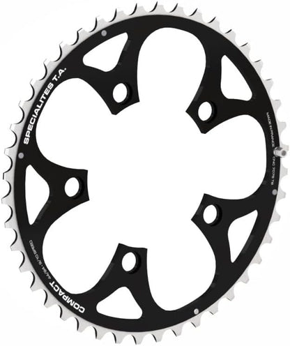 TA Specialities Compact Speed Chainring, Silver