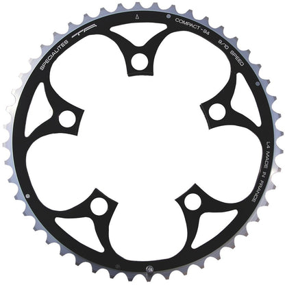 TA Specialities Compact Speed Chainring, Silver