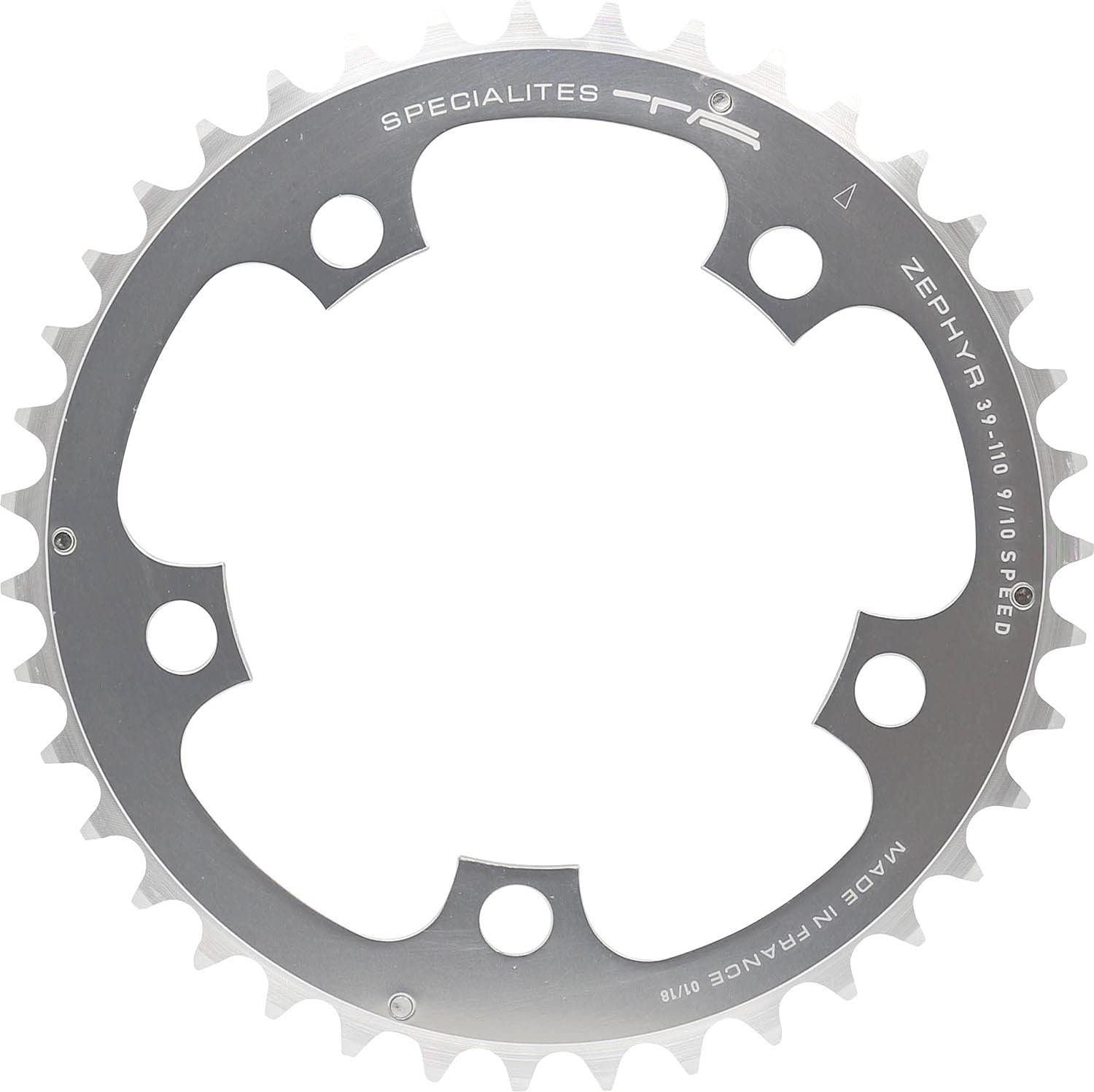 Spécialités TA Zephyr Compact 110pcd 5 Arm 9/10/11 Speed Inner Chainring