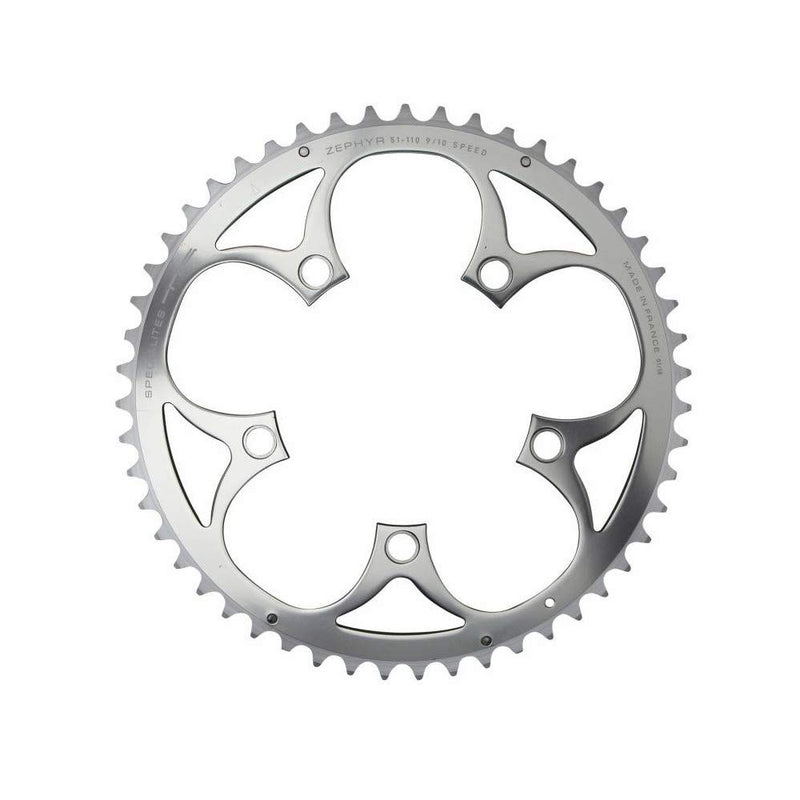 motodak Spécialités TA Zephyr Compact 5-Arm 110pcd 9/10 Speed Chainring, Outer