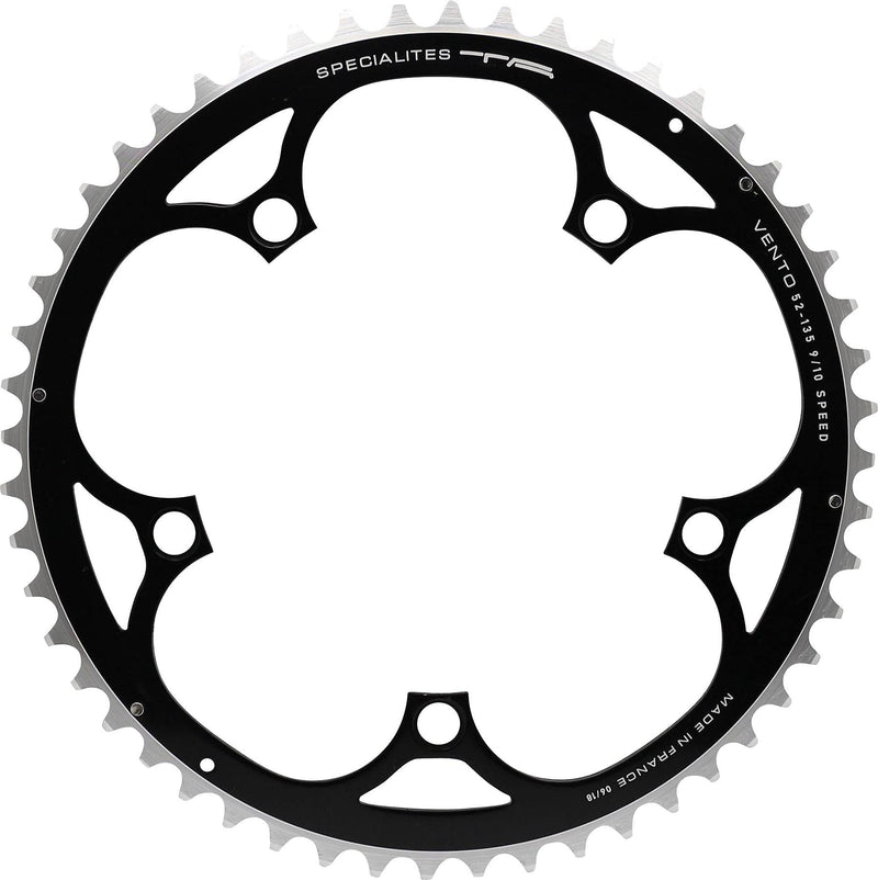 Spécialités TA Unisex's Vento 135pcd Campagnolo 9/10 Speed Chainring