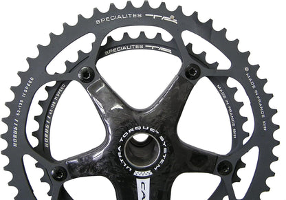 Spécialités TA Horus Campagnolo 11 Speed 135PCD Chainring, Black, 52T Outer