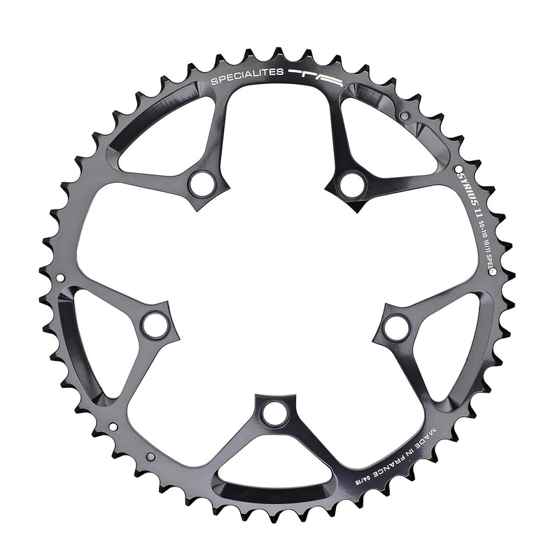Spécialités TA Syrius 110pcd 10/11 Speed Chainring, Black