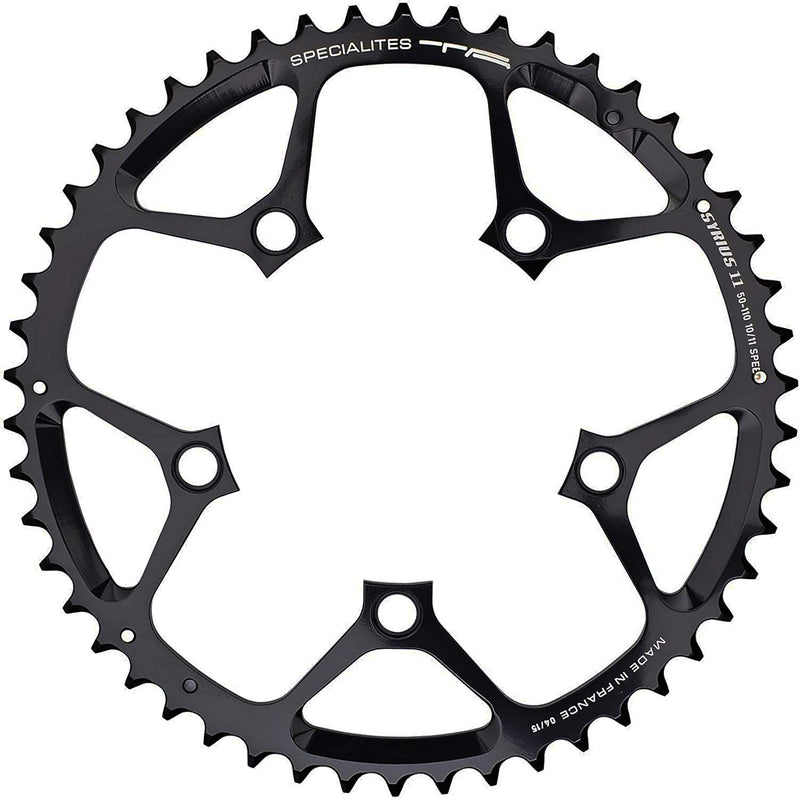 Spécialités TA Syrius 110pcd 10/11 Speed Chainring, Black
