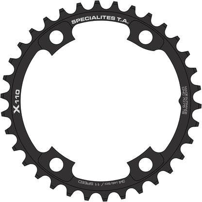 Spécialités TA X110 4 Arm 11 Speed Chainring